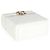 Mini Box Clutch Chanel 22P in agnello trapuntato bianco - vista 6