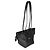 Borsa Tote Mini Origami in vitello nero Fendi Marrone - vista 2