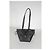 Borsa Tote Mini Origami in vitello nero Fendi Marrone - vista 7