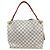 Borsa a Spalla Louis Vuitton Graceful PM Damier Azur Bianco - vista 2