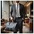 Borsa Boston Louis Vuitton Keepall Bandoulière 45 Damier Graphite Marrone Nero - vista 15