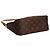 Borsa a tracolla Louis Vuitton Looping MM Monogram Marrone - vista 5