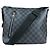 Borsa a tracolla Louis Vuitton Mick PM Damier Graphite Marrone Nero