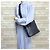 Borsa a tracolla Louis Vuitton Mick PM Damier Graphite Marrone Nero - vista 2