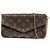 Pochette Félicie Pochette Felicie Monogram Louis Vuitton Borsa a Spalla Marrone Fuschia