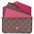 Pochette Félicie Pochette Felicie Monogram Louis Vuitton Borsa a Spalla Marrone Fuschia - vista 7