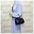 Bolso de Hombro Louis Vuitton Speedy Bandoulière 20 Negro - vista 2