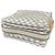 Borsa a tracolla Louis Vuitton Naviglio Damier Azur Bianco - vista 5