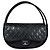 Borsa Chanel Hula Hoop Medium Matelassé Nero
