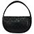 Borsa Chanel Hula Hoop Medium Matelassé Nero - vista 3