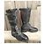 Botas de moto Paraboot Parasouple en cuero negro - vista 2
