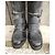 Botas de moto Paraboot Parasouple en cuero negro - vista 3