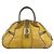 Saddle Dior da Galliano AW00 Edizione Limitata Borsa a tracolla bowling in struzzo Giallo