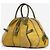 Saddle Dior da Galliano AW00 Edizione Limitata Borsa a tracolla bowling in struzzo Giallo - vista 2