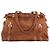 Borsa a tracolla Miu Miu 2000s Large Vitello Shopper Marrone
