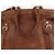 Borsa a tracolla Miu Miu 2000s Large Vitello Shopper Marrone - vista 6