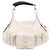 Saint Laurent Borsa a tracolla hobo YSL Rive Gauche by Tom Ford 2000s 'Mala Mala Mombasa' con tasca cargo Bianco