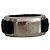 Anello Patek Philippe Diamanti e Gomma Nero Silver hardware