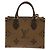 Borsa Louis Vuitton Monogram Giant OnTheGo PM Marrone - vista 2