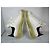 Alexander McQueen Sneaker Oversized in Pelle Bianco e Nero - vista 10