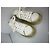 Alexander McQueen Sneaker Oversized in Pelle Bianco e Nero - vista 3