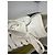 Alexander McQueen Sneaker Oversized in Pelle Bianco e Nero - vista 4