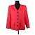 Christian Dior Rote Coordonnés Jacke