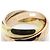 Anello Trinity in oro 18K Cartier - vista 8