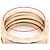 Bulgari Anello B.zero1 in oro rosa 18K di Bvlgari - vista 6
