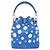 Borsa a Spalla Louis Vuitton Monogram Empreinte Nano Noe Bianco Blu - vista 2