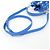 Borsa a Spalla Louis Vuitton Monogram Empreinte Nano Noe Bianco Blu - vista 4