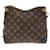 Borsa a Spalla Louis Vuitton Monogram Odeon PM Marrone Nero - vista 2