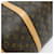 Borsa Louis Vuitton Monogram Keepall Boston Marrone - vista 3