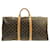 Borsa Boston Louis Vuitton Monogram Keepall 55cm Marrone