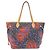Borsa Louis Vuitton Monogram Summer Jungle Dot Neverfull MM Marrone Rosso
