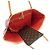 Borsa Louis Vuitton Monogram Summer Jungle Dot Neverfull MM Marrone Rosso - vista 8