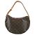 Borsa a Spalla Louis Vuitton Monogram Croissant MM Marrone