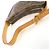 Borsa a Spalla Louis Vuitton Monogram Croissant MM Marrone - vista 5