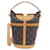 Borsa Duffle Monogram Louis Vuitton Marrone