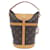 Borsa Duffle Monogram Louis Vuitton Marrone - vista 2