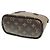 Borsa Louis Vuitton Monogram Neverfull Inside Out BB Marrone Nero - vista 3