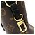Borsa Louis Vuitton Monogram Neverfull Inside Out BB Marrone Nero - vista 4