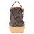 Noe Borsa Louis Vuitton Monogram Petite Noé Trunk Marrone - vista 2