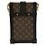Borsa a Spalla Louis Vuitton Monogram Pochette Trunk Vertical M63913 Marrone - vista 2