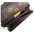 Borsa a Spalla Louis Vuitton Monogram Micro Metis Marrone - vista 6