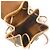 Zaino Louis Vuitton Monogram Montsouris MM Marrone - vista 8