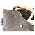Borsa Louis Vuitton Monogram Montaigne MM Marrone - vista 4