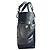Bolsa Tote Chanel Paris Biarritz em couro acolchoado preto e tecido - vista 5