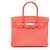Hermès Bolso Hermes Birkin 30 en piel Epsom Rosa Roja