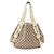 Borsa a tracolla Gucci in tela GG e pelle Beige Crudo